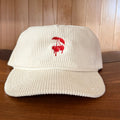 Cherry Drip Corduroy Rope Hat