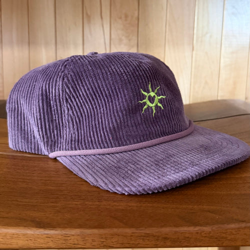 Heart Burst Corduroy Rope Hat