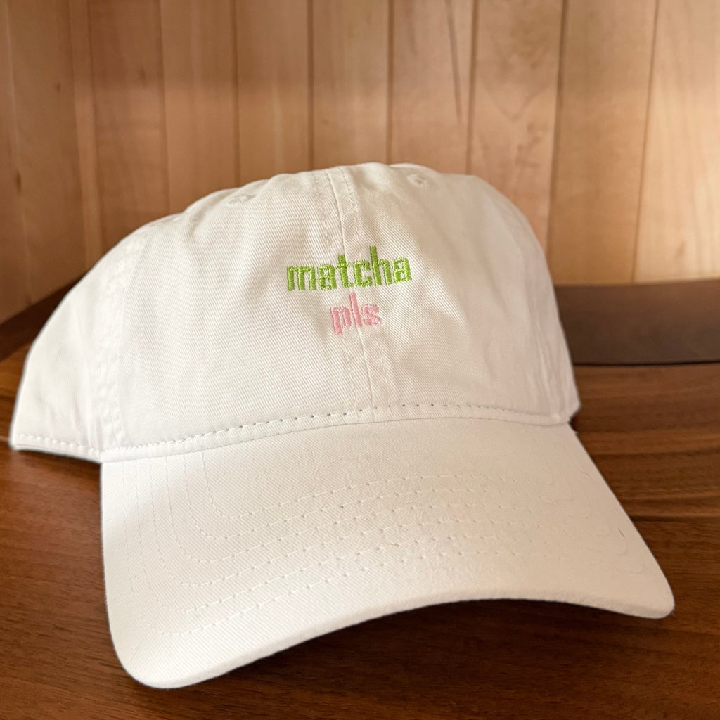Matcha Pls Dad Hat