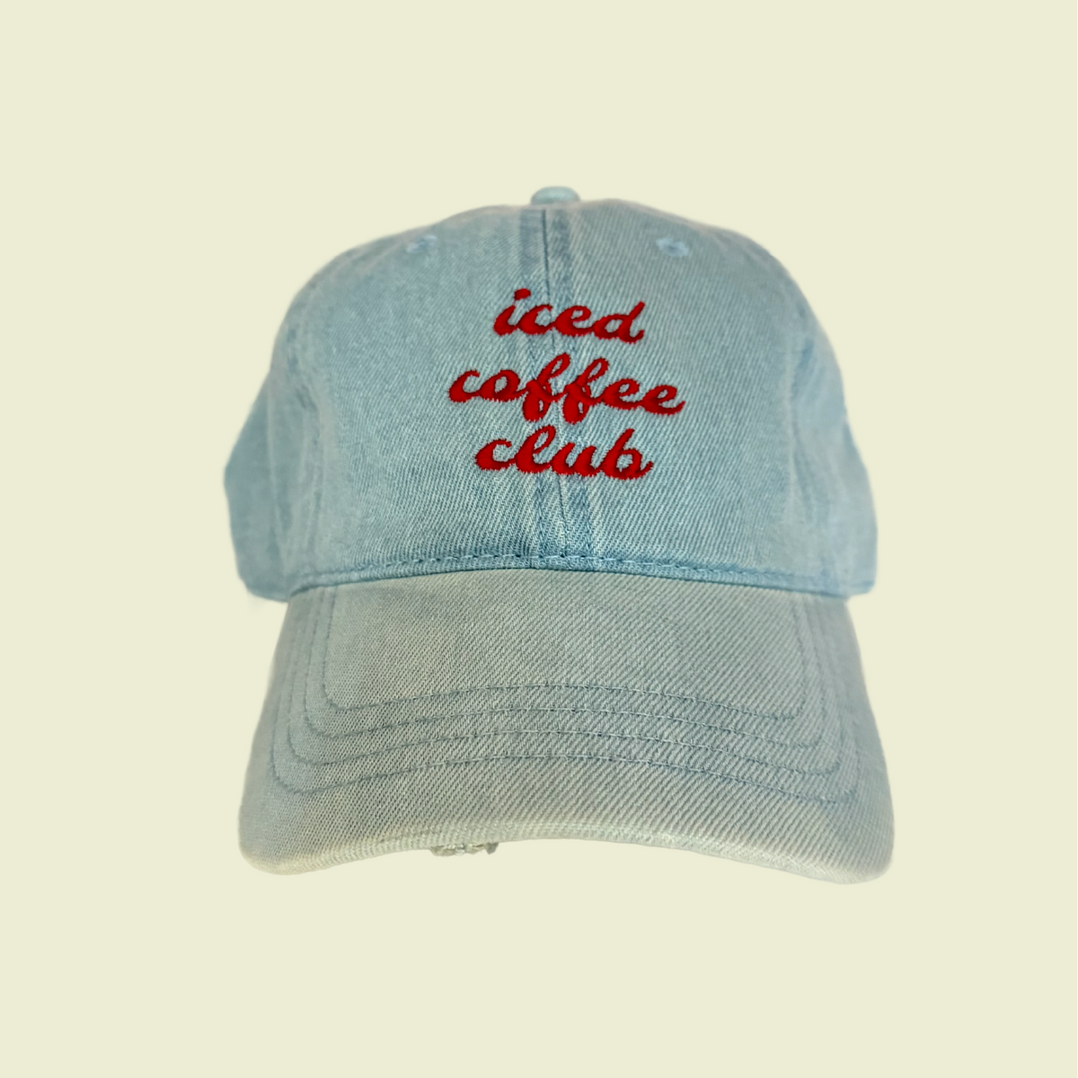 Iced Coffee Club Low Profile Dad Hat